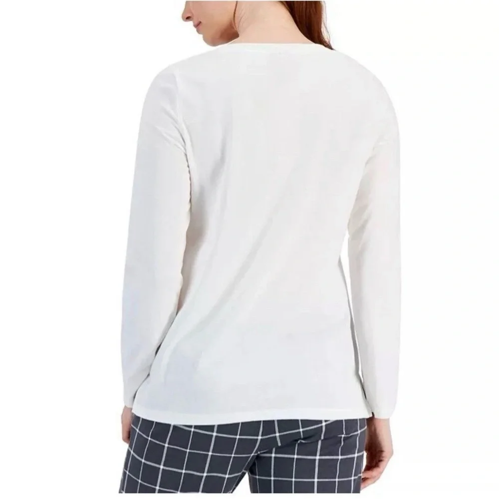 Family Pajamas cozy white